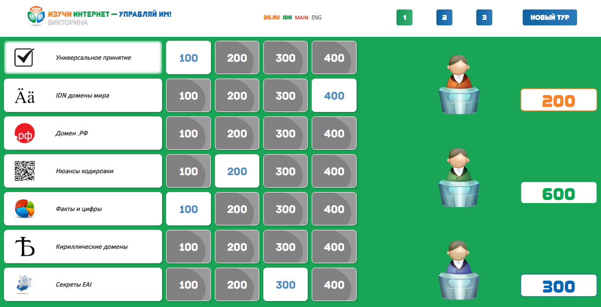 Новый раздел викторины: три тура о языковом и культурном разнообразии в интернете Новый раздел викторины: три тура о языковом и культурном разнообразии в интернете
